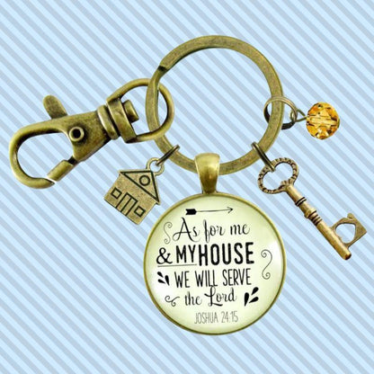 As For Me &amp; My House Keychain - Amela&