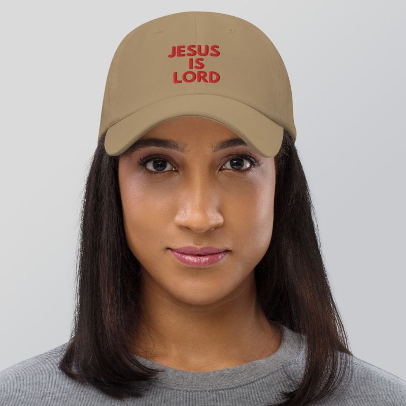 Jesus is Lord Christian Hat