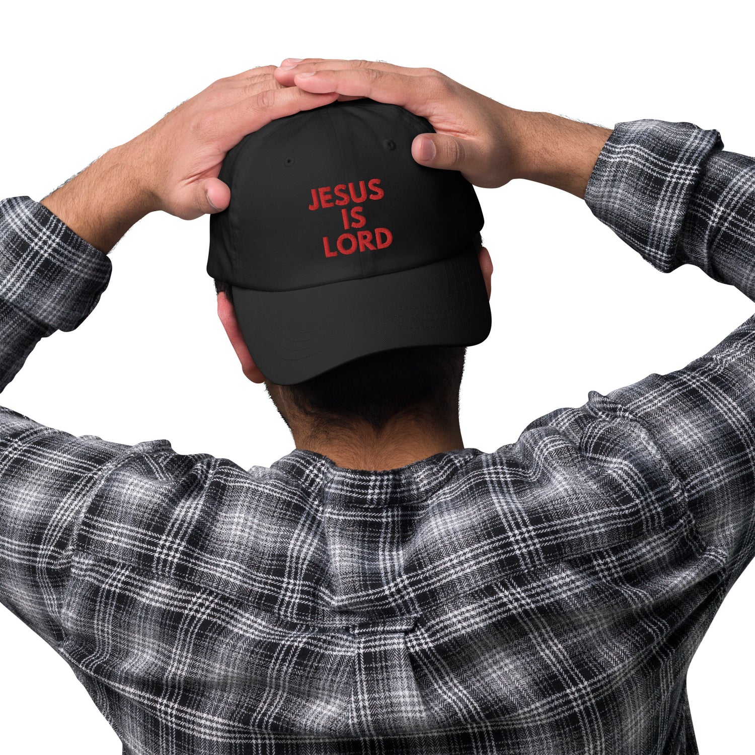 Jesus is Lord Christian Hat