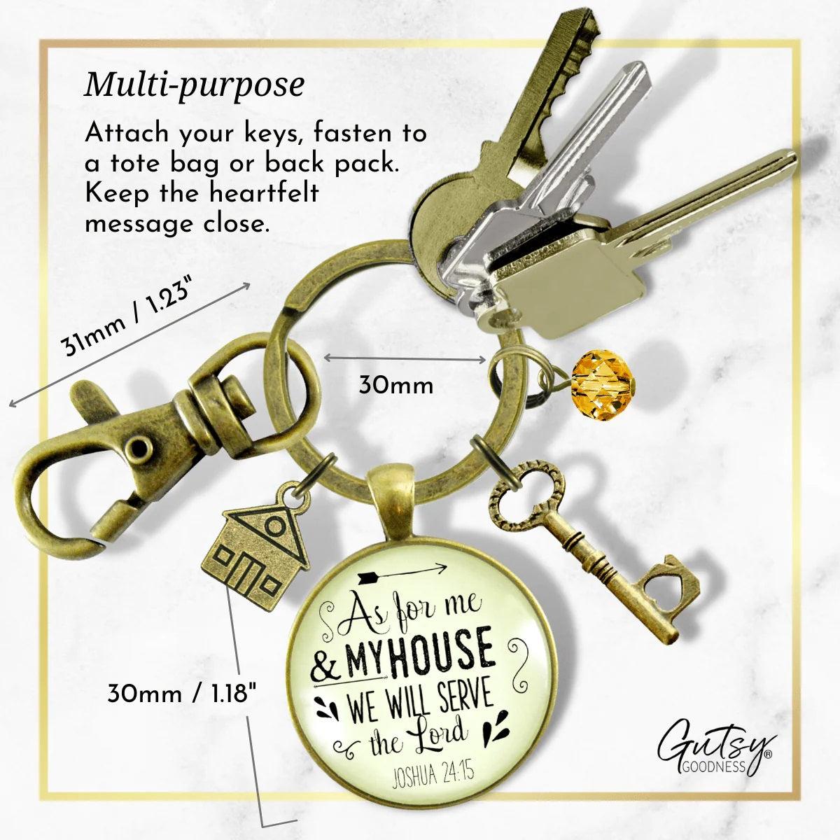 As For Me &amp; My House Keychain - Amela&