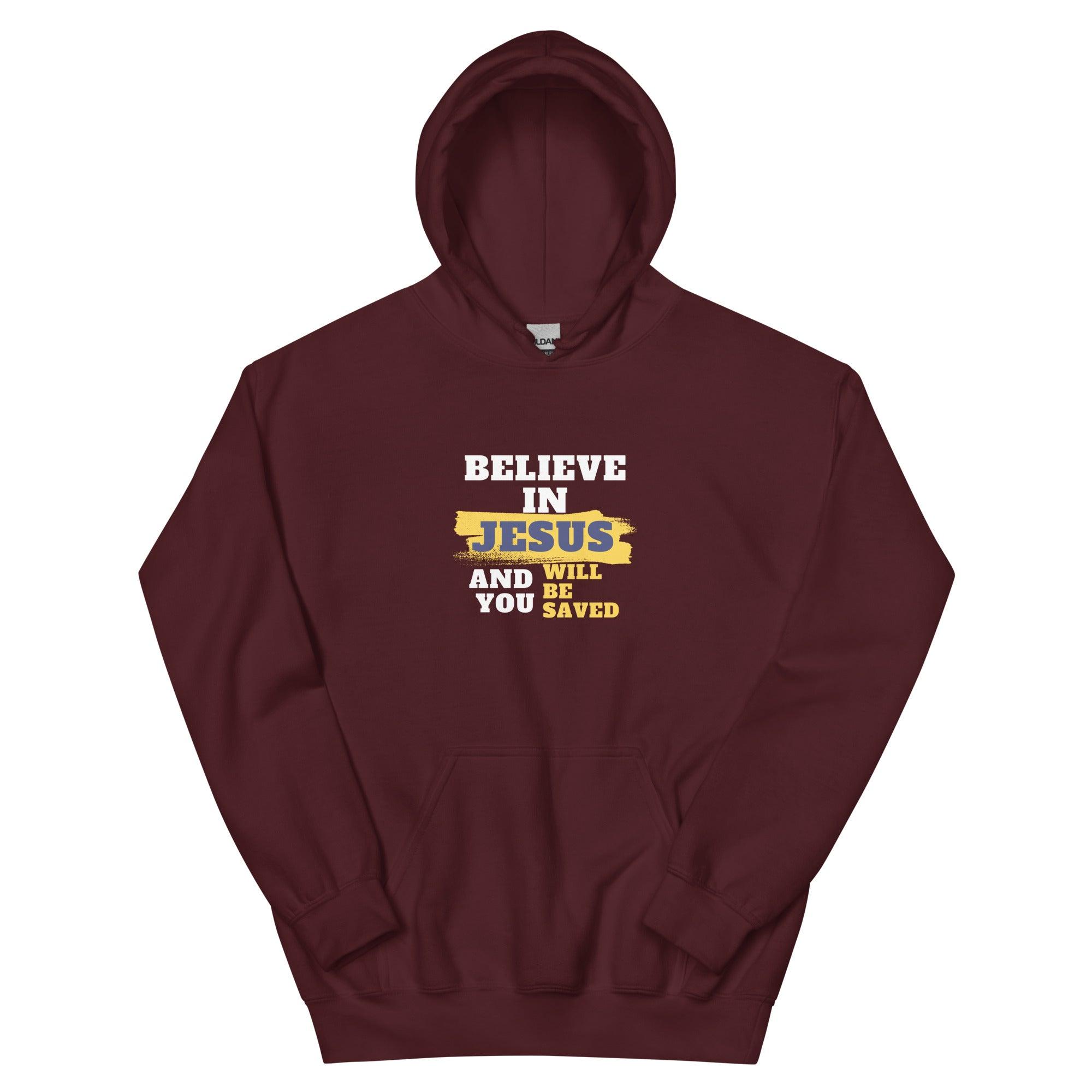 Believe In Jesus Hoodie - Amela&