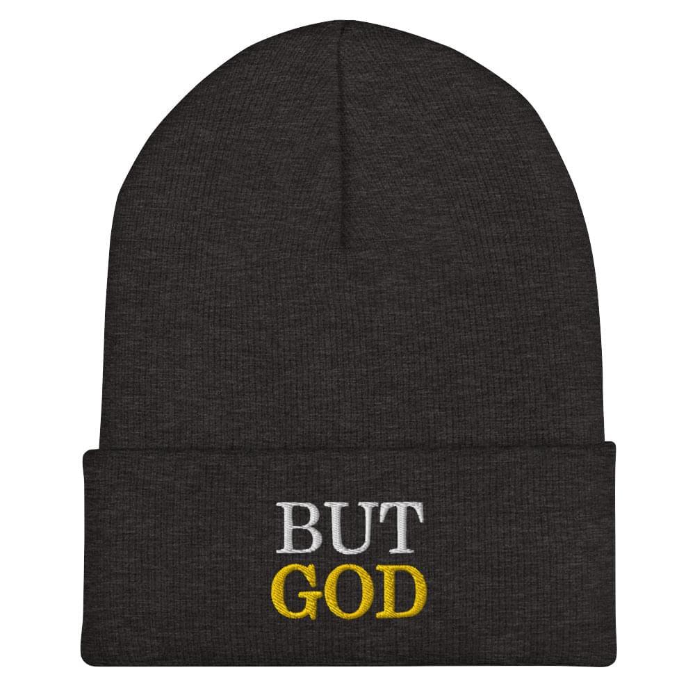 But God Cuffed Christian Beanies - Amela&