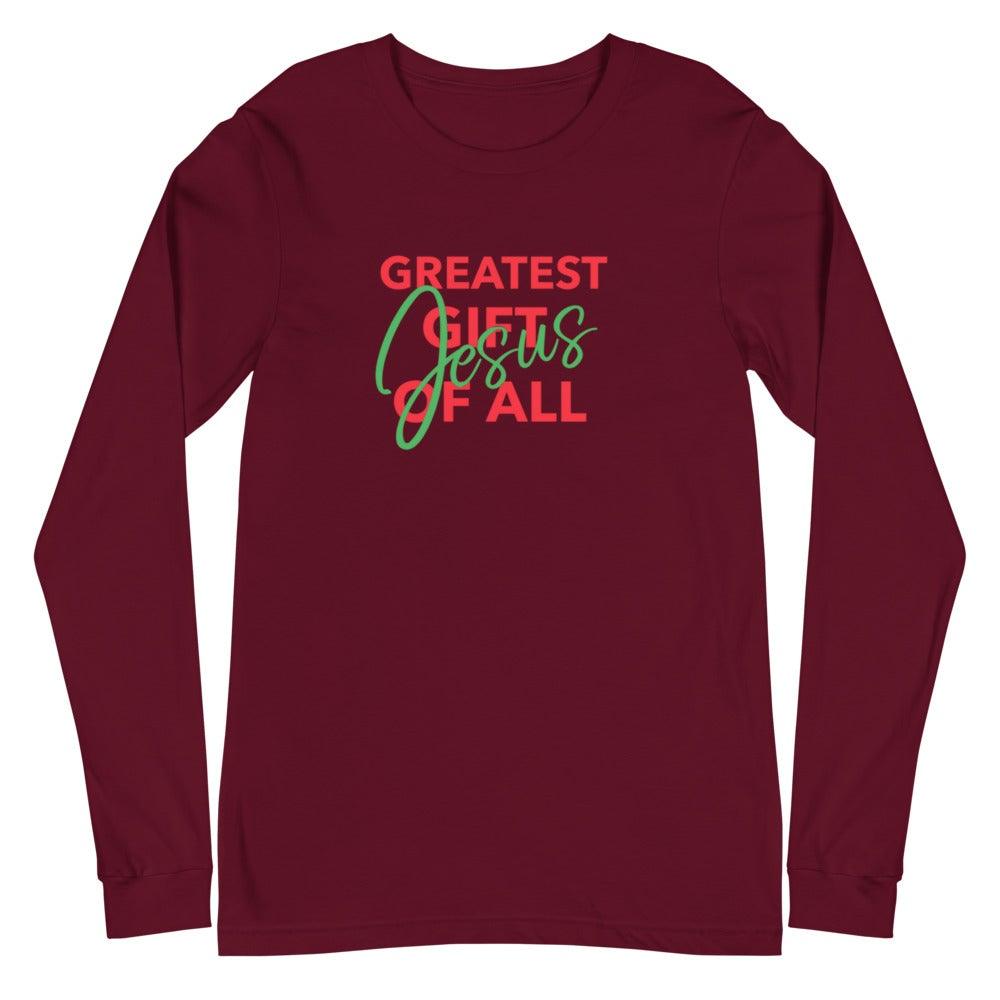 Greatest Gift Long Sleeve T-Shirt - Amela&