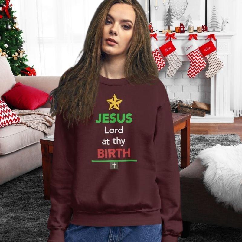 Lord At Thy Birth Sweatshirt - Amela&